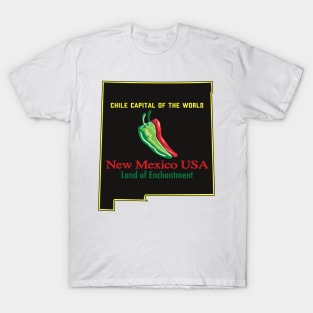 New Mexico, Chile Capital of the World T-Shirt